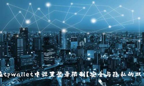 如何在tpwallet中设置登录限制？安全与隐私的双重保护