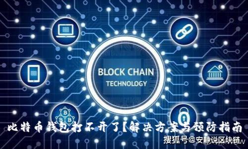 比特币钱包打不开了？解决方案与预防指南
