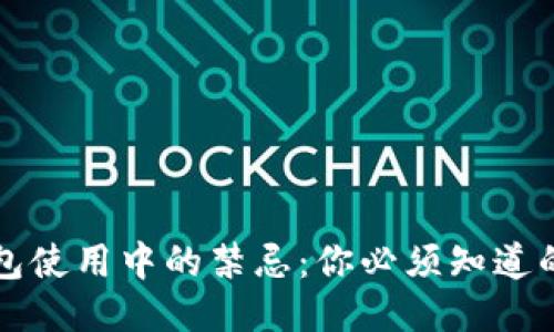 区块链钱包使用中的禁忌:你必须知道的安全隐患