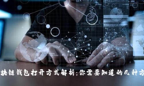 区块链钱包打开方式解析:你需要知道的几种方法