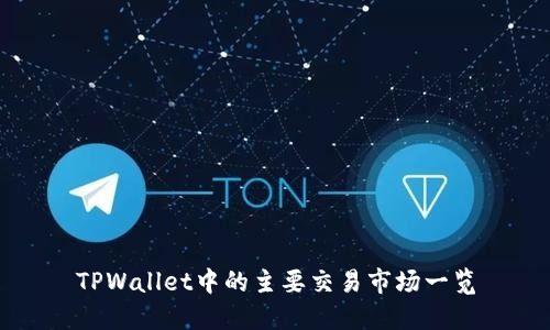 TPWallet中的主要交易市场一览