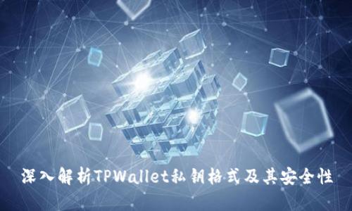 深入解析TPWallet私钥格式及其安全性